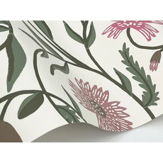 Kép 5/7 - York Vadvirágos bézs-rózsaszín vlies tapéta Aster Linen-Rose 68,58 cm X 8,22 m