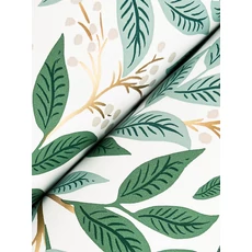 Kép 3/7 - York Modern levélmintás zöld-fehér vlies tapéta Willowberry Emerald & White 52 cm X 10 m