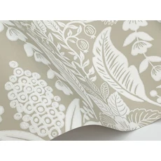 Kép 5/7 - York Ananászos damaszk mintás bézs vlies tapéta Pineapple Damask Linen 68,58 cm X 8,22 m