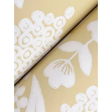 Kép 3/7 - York Ananászos damaszk mintás sárga vlies tapéta Pineapple Damask Yellow 68,58 cm X 8,22 m