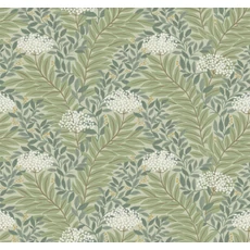 Kép 1/7 - York Virágmintás zöld vlies tapéta Highgrove tapéta Sage 68,58 cm X 8,22 m