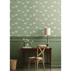 Kép 2/7 - York Virágmintás zöld vlies tapéta Highgrove tapéta Sage 68,58 cm X 8,22 m