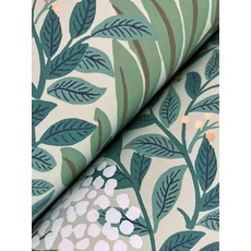 Kép 3/7 - York Virágmintás zöld vlies tapéta Highgrove tapéta Sage 68,58 cm X 8,22 m