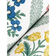 Kép 3/7 - York Vintage virágos rácsos zöld vlies tapéta Estee Garden Sage Multi 68,58 cm X 8,22 m