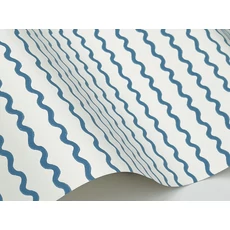 Kép 5/7 - York Hullámos kék vlies tapéta Rickrack Blue 68,58 cm X 8,22 m