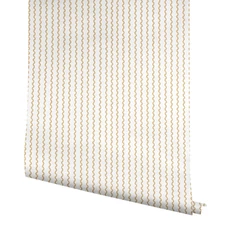 Kép 4/7 - York Hullámos arany vlies tapéta Rickrack Gold 68,58 cm X 8,22 m