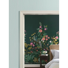 Kép 2/7 - York Hullámos világoskék vlies tapéta Rickrack Light Blue 68,58 cm X 8,22 m