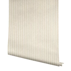 Kép 4/7 - York Hullámos bézs vlies tapéta Rickrack Linen 68,58 cm X 8,22 m
