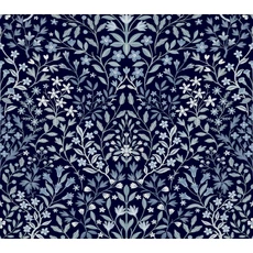 Kép 1/5 - York Vadvirágos kék vlies tapéta Garden Terrace Blues  68,58 cm X 8,23 m