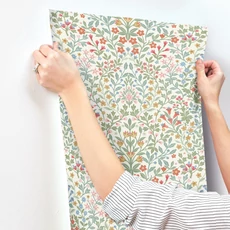 Kép 5/5 - York Vadvirágos színes vlies tapéta Garden Terrace Multi 68,58 cm X 8,23 m