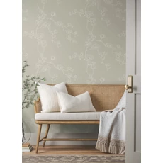 Kép 2/5 - York Magnóliák sziluettje barna vlies tapéta Magnolia Branches Taupe 68,58 cm X 8,22 m