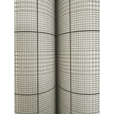 Kép 3/5 - York Kockás szürke vlies tapéta Windsor Gray 52 cm X 10 m