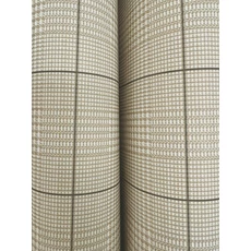 Kép 3/5 - York Kockás tóp színű vlies tapéta Windsor Taupe 52 cm X 10 m