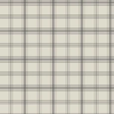 Kép 1/6 - York Klasszikus kockás szürke-bézs vlies tapéta Hunter Charcoal 52 cm X 10 m