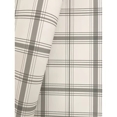 Kép 4/6 - York Klasszikus kockás szürke-bézs vlies tapéta Hunter Charcoal 52 cm X 10 m