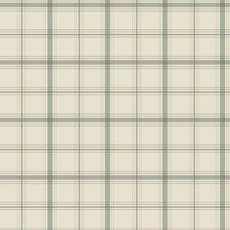 Kép 1/6 - York Klasszikus kockás zöld-bézs vlies tapéta Hunter Green 52 cm X 10 m