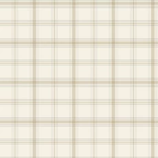 Kép 1/6 - York Klasszikus kockás bézs vlies tapéta Hunter Neutrals 52 cm X 10 m