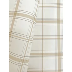 Kép 4/6 - York Klasszikus kockás bézs vlies tapéta Hunter Neutrals 52 cm X 10 m