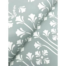 Kép 3/5 - York Koloniál stílusú kék vlies tapéta Lydia Blue 52 cm X 10 m