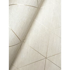 Kép 3/5 - York Geometrikus modern bézs vlies tapéta Ridge Whitewash 52 cm X 10 m