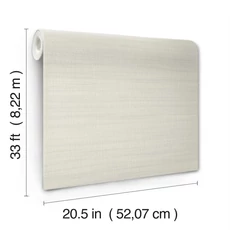 Kép 4/5 - York Kopott hatású drapp vlies tapéta Washed Linen Loft 52 cm X 10 m