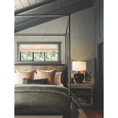 Kép 2/6 - York Zöldes barna bambuszos vlies tapéta Allerton Bamboo Taupe 68,58 cm X 8,22 m