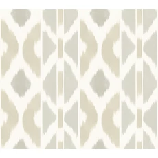 Kép 1/5 - York Ikat mintás bézs vlies tapéta Patan Beige 68,58 cm X 8,22 m