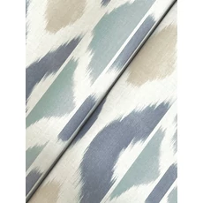 Kép 5/5 - York Ikat mintás kék vlies tapéta Patan Denim 68,58 cm X 8,22 m