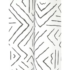 Kép 5/6 - York Geometriai mintás fekete-fehér vlies tapéta Sirih Black 68,58 cm  X 8,22 m