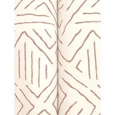 Kép 5/6 - York Geometriai mintás terrakotta vlies tapéta Sirih Sedona 68,58 cm  X 8,22 m
