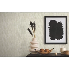 Kép 2/6 - York Vonalrajzos modern bézs szizál tapéta Thatched Taupe 84,45 cm X 7,31 m