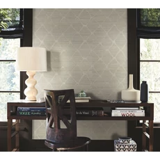 Kép 2/7 - York Geometriai mintás szizál bézs tapéta Tonga Putty 91,44 cm X 7,31 m