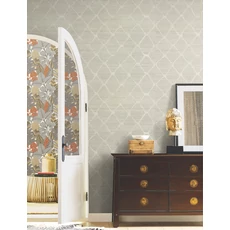 Kép 3/7 - York Geometriai mintás szizál bézs tapéta Tonga Putty 91,44 cm X 7,31 m