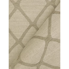Kép 5/7 - York Geometriai mintás szizál barna tapéta Tonga Taupe 91,44 cm X 7,31 m