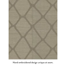 Kép 6/7 - York Geometriai mintás szizál barna tapéta Tonga Taupe 91,44 cm X 7,31 m