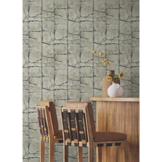Kép 2/7 - York Kőhatású kék-szürke vlies tapéta Mojave Navy 68,58 cm X 8,22 m