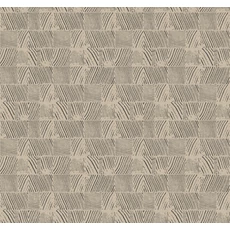 Kép 1/7 - York Faerezetes modern barna-fekete vlies tapéta Woodcut Black-Linen 68,58 cm X 8,22 m