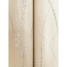 Kép 4/7 - York Kalász mintás bézs vlies tapéta arany részletekkel Graceful Willow Putty 68,58 cm X 8,22 m