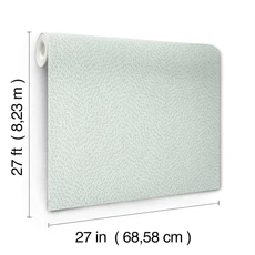 Kép 5/7 - York Üveggyöngyös csillogó halványzöld vlies tapéta Dew Drop Sea Mist 68,58 cm X 8,22 m