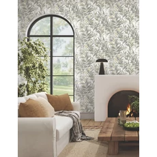 Kép 2/7 - York Pálmaleveles modern natúr színösszeállítású vies tapéta Swaying Palms Neutral 68,58 cm X 8,22 m