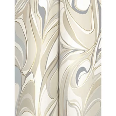 Kép 4/7 - York Absztrakt mintás bézs vlies tapéta arany részletekkel Achate Beige Grey 68,58 cm X 8,22 m