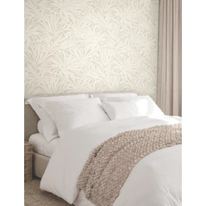 Kép 2/7 - York Modern virágmintás bézs vlies tapéta Floral Canopy Linen 68,58 cm X 8,22 m