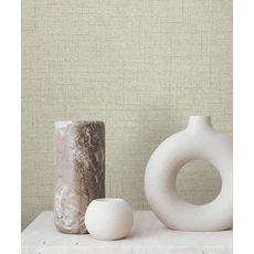 Kép 2/7 - York Szövethatású bézs vlies tapéta Hillswick Tweed Fog 68,58 cm X 8,22 m