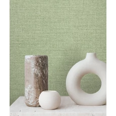 Kép 2/7 - York Szövethatású zöld vlies tapéta Hillswick Tweed Shamrock  68,58 cm X 8,22 m