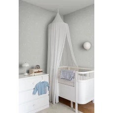 Kép 2/4 - York Csillagos szürke vlies gyerek tapéta Stjärnhimmel Grey 53 cm X 10 m