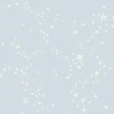 Kép 1/4 - York Csillagos világoskék vlies gyerek tapéta Stjärnhimmel Light Blue 53 cm X 10 m