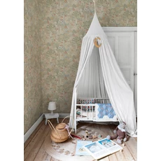 Kép 2/4 - York Házikók mesés vidéki tájon színes vlies gyerek tapéta Bygga Bo Neutral 53 cm X 10 m