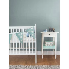 Kép 2/4 - York Vászon hatású kék vlies tapéta Väva Skymning 53 cm X 10 m