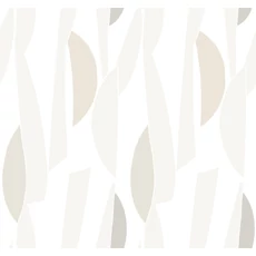 Kép 1/7 - York Geometriai mintás pasztell bézs vlies tapéta Balance Gesso 68,58 cm X 8,22 m