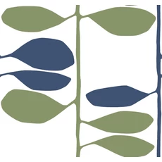 Kép 1/7 - York Szőlőtőkét ábrázoló modern kék vlies tapéta Sculpted Vines Alpine Ultramarine 68,58 cm X 8,22 m